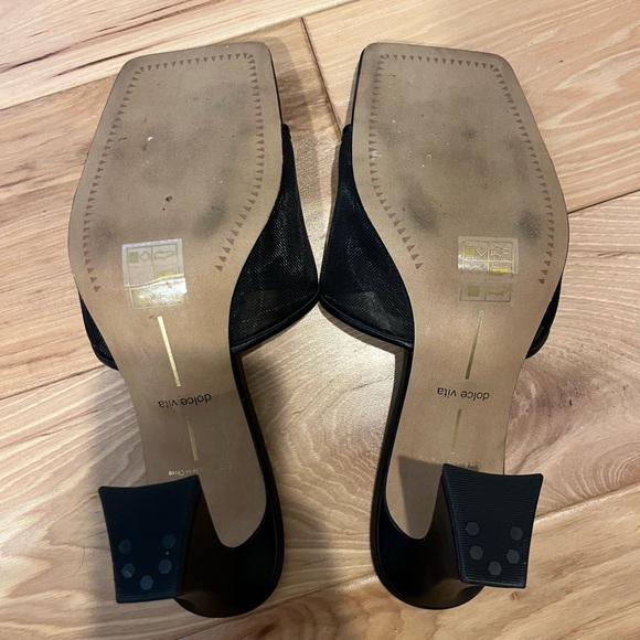 Dolce Vita Narda Heels Onyx Mesh Size 9 - Picture 4 of 8